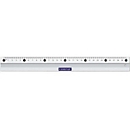 STAEDTLER liniaal 563, aluminium, 30 cm, schaalverdeling in reliëf, antislip