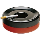Stahl-Sicherheitsaschenbecher, rot/schwarz