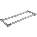 Stahlsockel TETRIS WOOD, Zurückgesetzt, für Regale/Schränke B 1000 mm