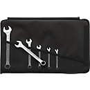 Stahlwille-combinatiesleutelset OPEN-BOX 13/6, 6-delig, SW 7-19 mm, staal-chroomlegering, dubbele zeskant met AS-Drive profiel