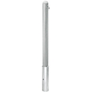 Stainless steel bollard, with semi-sphere, removable, equally lockable