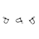 Stainless steel shackles