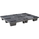 Stapelpallet langs 4 zijden inrijvakken, 800 x 1200 mm, 5 stuks