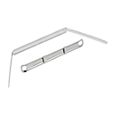 Staple fasteners Biella, 50 pieces, leg length 55 mm, up to 520 sheets, silver