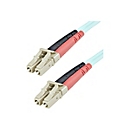 StarTech.com 1 m OM3 LWL Patchkabel, Multimode-Glasfaserkabel, LC auf LC - Patch-Kabel - LC Multi-Mode (M)