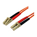 StarTech.com 10m Fiber Optic Cable - Multimode Duplex 50/125 - LSZH - LC/LC - OM2 - LC to LC Fiber Patch Cable - Patch-Kabel - LC Multi-Mode (M)