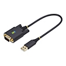 StarTech.com 1ft (30cm) USB to Serial Adapter Cable, COM Retention, RS232 - Kabel USB / seriell - USB (M)