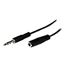 StarTech.com 1m Slim 3,5mm Klinken Stereo Verlängerungskabel