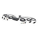 StarTech.com 2-Port Dual-Monitor DisplayPort Cable KVM Switch, 4K 60Hz, Compact KVM with 5ft/1.5m USB-A/DisplayPort/Audio Integrated Cables, Bus Powered - Remote Push Button/Hotkey Switching (C2-DD46-UA2-CBL-KVM) - KVM-/Audio-/USB-Switch - kompakt...