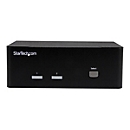 StarTech.com 2 Port KVM Switch mit Dual-VGA und 2-fach USB Hub - USB 2.0 - KVM-/Audio-/USB-Switch - 2 Anschlüsse