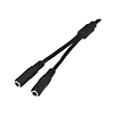 StarTech.com 3,5mm Klinke Y-Splitter Kabel