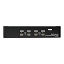 StarTech.com 4 Port DisplayPort KVM Switch - DisplayPort 1.2 KVM - 4K 60Hz - DisplayPort Switch - DisplayPort Umschaltbox - USB KVM Switch - KVM-/Audio-Switch - 4 Anschlüsse