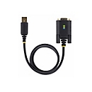 StarTech.com 6.6ft (2m) USB to Serial Adapter Cable, COM Retention, RS232 - Kabel USB / seriell - USB (M)