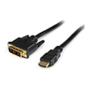 StarTech.com 6ft (1.8m) HDMI to DVI Cable, DVI-D to HDMI Display Cable (1920x1200p)