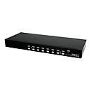 StarTech.com 8 Port 1HE DVI USB KVM Switch - 8-fach DVI-I / USB-B Umschalter zur Rack-Montage - KVM-Switch - 8 Anschlüsse - an Rack montierbar