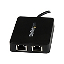 StarTech.com Adaptateur réseau USB-C vers 2 ports Gigabit Ethernet avec port USB 3.0 (Type-A) (US1GC301AU2R) - adaptateur réseau - USB-C - Gigabit Ethernet x 2 + USB 3.0
