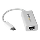 StarTech.com Adaptateur USB C vers Gigabit Ethernet - Compatible Thunderbolt 3 - Support du pilote natif pour MacBook Windows et Chrome OS - adaptateur réseau - USB-C - Gigabit Ethernet