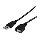 StarTech.com Câble d'Extension Mâle/Femelle USB 2.0 de 1.80m - Prolongateur USB - Rallonge - 1,83 m - USB A - USB A - Mâle/Femelle - 0,48 Gbit/s - Noir