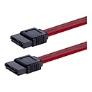 StarTech.com Câble SATA Serial ATA 30 cm - 0,3 m - Femelle/Femelle - Rouge - 12 g - 90 mm - 125 mm