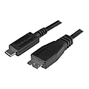 StarTech.com Câble USB-C vers Micro USB-B de 1m - USB 10Gbps - Cordon de Données - 3A - Câble de Transfert de Données USB C vers Micro-B - 1 m - USB C - Micro-USB B - USB 3.2 Gen 2 (3.1 Gen 2) - Mâle/Mâle - Noir