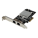 StarTech.com Dual Port PCI Express (PCIe x4) Gigabit Ethernet Server Adapter - 2 Port Network Card - Intel i350 NIC - GbE Network Card (ST2000SPEXI) - Netzwerkadapter - PCIe 2.1 x4