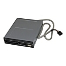 StarTech.com Interner USB 2.0 Kartenleser 3,5 (8,9cm) - 22-in-1 Front Panel Card Reader - Multi Speicherkartenleser für SD / CF / MMC - Kartenleser - USB 2.0