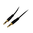 StarTech.com MU10MMS 3,5 mm Aux-Kabel (3m, schlank