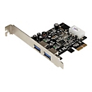 StarTech.com Startech 2 Port USB 3.0 PCI Express Schnittstellenkarte