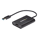 StarTech.com StarTech USB 3.0 to DisplayPort Adapter - 4K 30Hz - External Video & Graphics Card - Dual Monitor Display Adapter - Supports Windows (USB32DPES2)