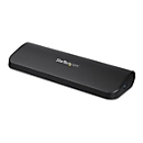 StarTech.com Station d'accueil USB 3.0 universelle double affichage pour PC portable - HDMI et DVI / VGA avec GbE et audio (USB3SDOCKHDV) - station d'accueil - USB - VGA, HDMI - 10Mb LAN