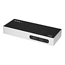 StarTech.com USB 3.0 Dual Monitor Dockingstation - USB auf HDMI - USB zu VGA oder DVI - USB 3.0 Dock - GbE - 6 Port USB 3.1 Gen 1(DK30ADD) - Dockingstation - USB - DVI, HDMI - GigE