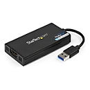StarTech.com USB 3.0 to HDMI Adapter, 4K 30Hz Ultra HD, DisplayLink Certified, USB Type-A to HDMI Display Adapter Converter for Monitor, External Video & Graphics Card, Mac & Windows - USB to HDMI Adapter (USB32HD4K)