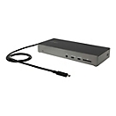 StarTech.com USB-C Dock - Dreifach 4K Monitor - USB Typ-C Dockingstation - 100 W PD 3.0 - DP 1.4 Alt Mode & DSC, 2x DisplayPort 1.4/HDMI 2.0 - 6xUSB (2x 10Gbps) - Windows/Chrome (DK31C2DHSPDUE) - Dockingstation - USB-C - HDMI, 2 x DP - GigE