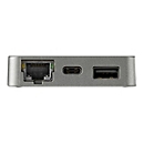 StarTech.com USB C Multiport Adapter mit HDMI und VGA - Mac / Windows / Chrome / Android - USB-C & A Ports - Mobiler USB-C Adapter (DKT31CHVL) - Dockingstation - USB-C - VGA, HDMI - GigE - TAA-konform