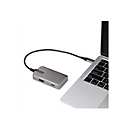 StarTech.com USB-C Multiport Adapter - USB-C auf 4K 60Hz HDMI 2.0, 100W PD Pass-through - 3-Port 10Gbit/s USB 3.1 Hub - Reiseadapter USB Typ-C Mini Docking Station - 25cm Kabel (DKT31CHPD3) - Dockingstation - USB-C - HDMI - TAA-konform