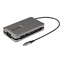 StarTech.com USB C Multiport Adapter - USB C auf 4K 60Hz HDMI 2.0 Dockingstation/Reiseadapter - 2-Port 10Gbit/s USB Hub - 100W Power Delivery stromversorgung - SD/MicroSD - 25 cm Kabel (DKT31CSDHPD3) - Dockingstation - USB-C - HDMI