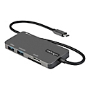 StarTech.com USB-C Multiport Adapter - USB-C auf 4K-HDMI, 100W PD Pass-Through, SD-/MicroSD-Steckplatz -  USB-C-Mini-Dock - 30 cm langes Kabel (DKT30CHSDPD) - Dockingstation - USB-C / Thunderbolt 3 - HDMI