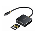 StarTech.com USB-C SD Express Card Reader, USB 10Gbps, Portable Memory Card Reader, USB Type-C to Secure Digital 7.1 Adapter, Works with Any Operating System - Kartenleser (SDHC, SDXC)