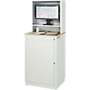 Station d'ordinateur de type 2015 adlatus, l. 720 x P 660 x H 1810 mm, fixe