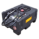 Station-service mobile CEMO KS-Mobil EASY, pompe à main, réservoir d'essence 120 l, polyéthylène, ATEX, L x 800 x P 600 x H 450 mm, différentes tailles Différentes versions