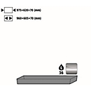 Stawa-R floor collecting tray for asecos safety cabinets of the UB90 series, stainless steel 1.4301, W 975 x D 620 x H 78 mm, 33 l