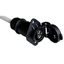 Steckdose DIN 9680 3-polig 6-24 V max. 25 A