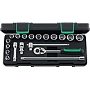 Steckschlüsselsatz 45/14/5i 19-tlg.3/8 Zoll SW 8-22mm Z.30 12KT