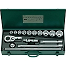 Steeksleutelset 55/10/6 16-pcs.3/4 inch SW 22-50mm Z.36 6KT