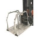 Steel bottle pallet SFP 8 for 8 bottles, 700 kg load capacity