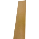Stoßbrett für Werkbänke, MDF, 4 Nägel, B 2000 x T 100 x H 8 mm