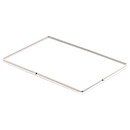 Stülpdeckel Ringoplast, zu Pizzateigbehälter, lebensmittelecht, stapelbar, temperaturformbeständig, L 600 x B 400 mm, natur