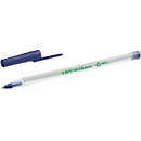 Stylo bille avec capuchon ECOlutions® Round Stic® BIC®, 0,4 mm, recyclé, bleu, 60 p.