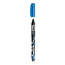 Stylo roller Pelikan Inky, encre bleue, largeur de trait 0,5 mm, système de régulation de l'encre et fenêtre, fermeture par capuchon, plastique, bleu
