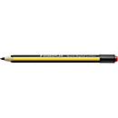 Stylus pen STAEDTLER Noris® Digital Jumbo, voor EMR-compatibele terminals, verwisselbare punt, 4096 drukniveaus, handpalmherkenning, digitale gum, driehoekig, duurzaam materiaal op houtbasis, zwart-geel